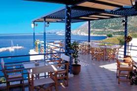 Krétský hotel Bali Beach & Village s terasou