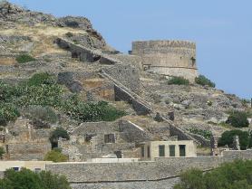 Benátská pevnost na ostrově Spinalonga