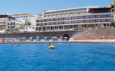 Pohled na krétský hotel Coral