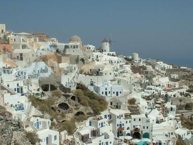 Část městečka Pyrgos