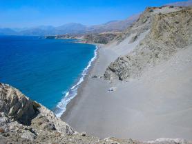 Agios Pavlos - pláže mezi skalami