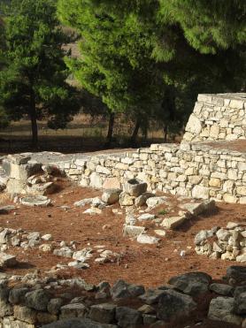 Pozůstatky minojského paláce Agia Triada