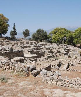 Kréta - vykopávky v Agia Triadě