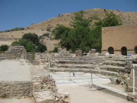 Gortys - pozůstatky římského Odeonu