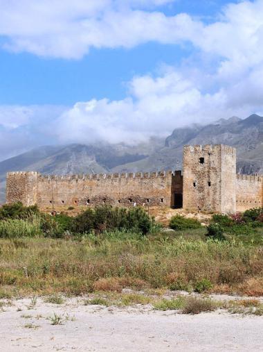 Krétská pevnost Frangokastello