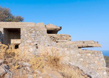 Krétský bunkr v Kokkino Chorio