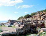 Krétské antické vykopávky města Itanos