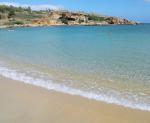 Krétská pláž Galatas